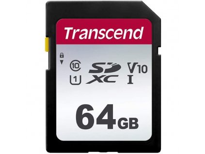 Paměťová karta Transcend 330S SDXC 64GB UHS-I U1 V10 A2 (100R/60W)