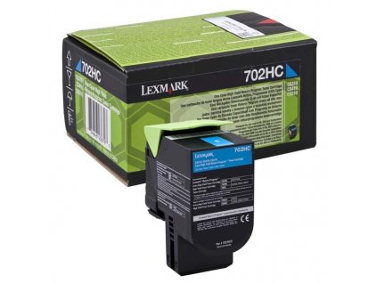 Toner Lexmark 70C2HC0, 3000 stran, pro CS510de, CS410dn, CS310dn, CS310n, CS410n - azurový