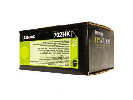 Toner Lexmark 70C2HK0, 4000 stran, pro CS510de, CS410dn, CS310dn, CS310n, CS410n - černý