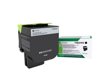 Toner Lexmark 71B2HK0, 6000 stran, pro CS417dn, CS517de, CX417de - černý
