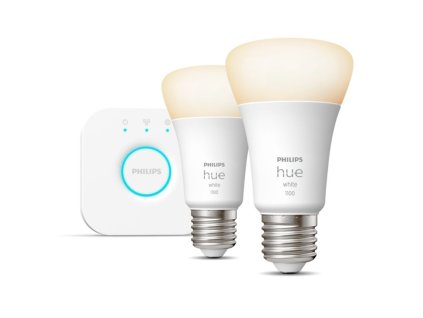 Startovací sada Philips Hue Bluetooth, 9,5W, E27, White, malý Starter kit