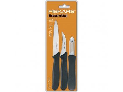 Sada kuchyňských nožů Fiskars Essential na loupání