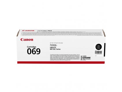 Toner Canon 069BK, 2100 stran - černý