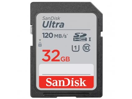Paměťová karta SanDisk SDHC Ultra 32 GB UHS-I U1 (120R)