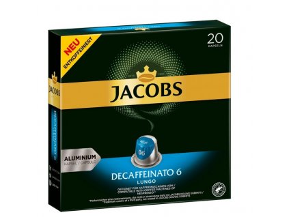 Kapsle Jacobs Decaffeinato 20 ks