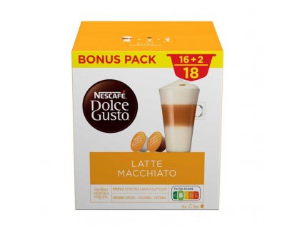 NESCAFÉ® Dolce Gusto® Latte Macchiato kávové kapsle 18 ks