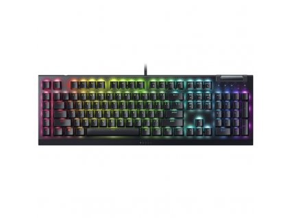 Klávesnice Razer BlackWidow V4 X (Yellow Switch) US layout - černá