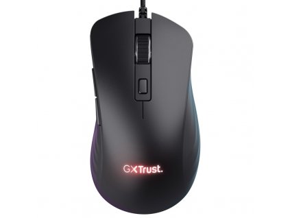 Myš Trust GXT 924 YBAR+ optická/6 tlačítek/25000DPI - černá