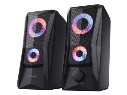 Reproduktory Trust GXT 606 Javv RGB-Illuminated 2.0 Speaker Set - černé