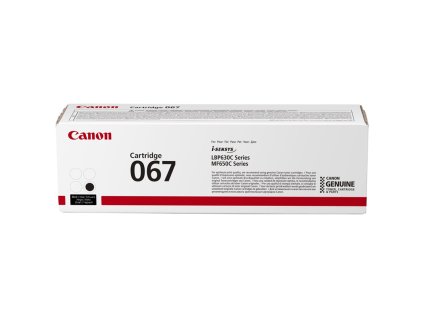Toner Canon 067 BK, 1350 stran - černý