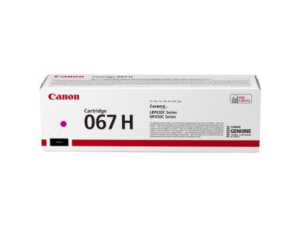 Toner Canon 067 H M, 2350 stran - purpurový