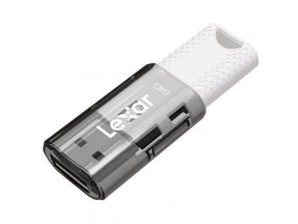 Flash USB Lexar JumpDrive S60 USB 2.0, 64GB USB 2.0 - šedý