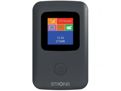 Router Strong 4G PORTABLE HOTSPOT 150 s displejem - černý