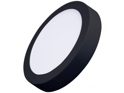 Stropní svítidlo Solight CCT, přisazené, 18 W, 900 lm, kulaté - černé