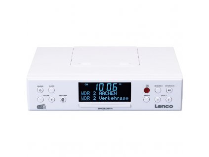 Kuchyňské rádio DAB+ Lenco KCR-190, bílý