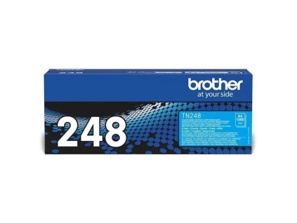 Toner Brother TN-TN248, 1 000 stran - azurový