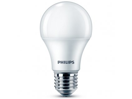 Žárovka LED Philips 8W, E27, neutrální bílá, 2ks