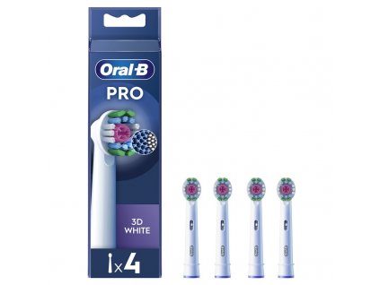 Náhradní kartáček Oral-B Pro 3D White 4 ks
