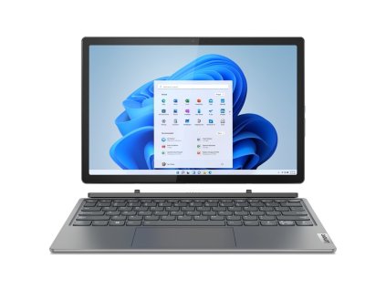 Notebook Lenovo IdeaPad Duet 5 12IAU7 i3-1215U, 12.4", 2560 x 1600 (WQXGA) , RAM 8GB, SSD 256GB, Intel UHD Graphics , Microsoft Windows 11 Pro - šedý