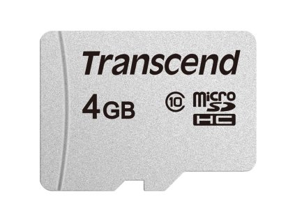 Paměťová karta Transcend MicroSDHC 4GB 300S UHS-I U1 (20R/10W)