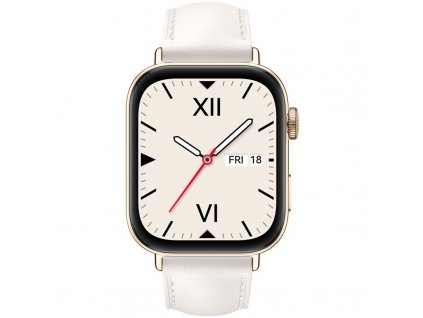 Chytré hodinky Huawei Watch Fit 3 Leather - bílé