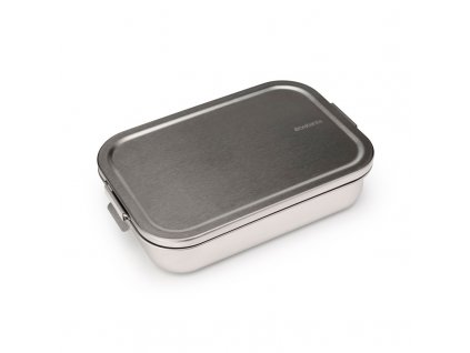 Jídelní box Brabantia Bento Make & Také L, matt steel