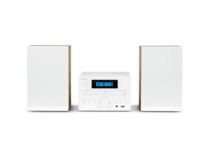 Mikrosystém Thomson MIC121BT, bílý/hnědý