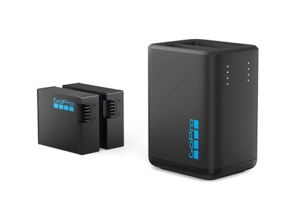 Nabíječka GoPro + 2 ks baterií Enduro HERO13 Black (Dual Battery Charger HERO13 Black)
