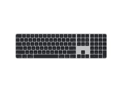 Klávesnice Apple Magic Keyboard s Touch ID a číselnou klávesnicí - CZ - černá (USB-C)