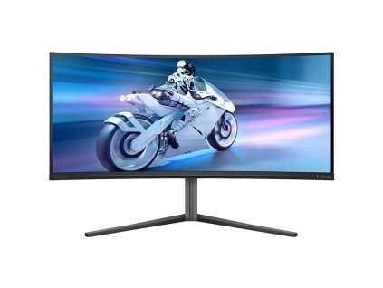 Herní monitor Philips Evnia 34M2C6500/00 34",LED podsvícení, QD-OLED panel, 0.03ms, 250cd/m2, 3440 × 1440, - šedý