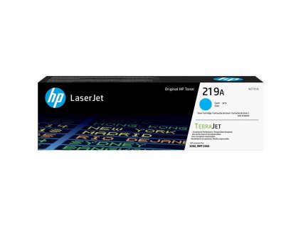 Toner HP 219A, 1200 stran - azurový