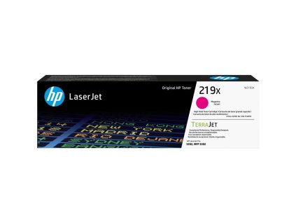 Toner HP 219X, 2500 stran - purpurový