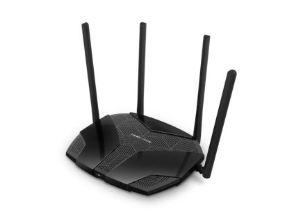 WiFi router TP-Link MERCUSYS MR70X AX1800 dual AP/router, 3x GLAN, 1x GWAN/ 574Mbps 2,4/ 1201Mbps 5GHz