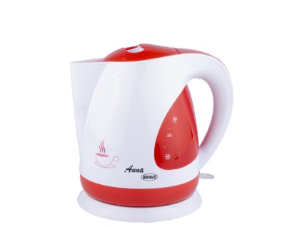 Rychlovarná konvice Bravo Anna B-4365 bílo-červená