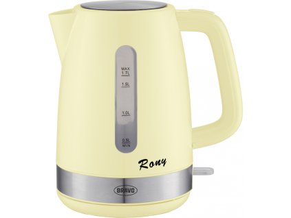 Rychlovarná konvice Bravo Rony B-4777 žlutá