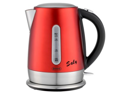 Rychlovarná konvice Bravo Saly B-4800 červená