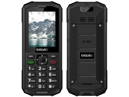 Mobilní telefon HP Online Evolveo StrongPhone X5 - černý/šedý