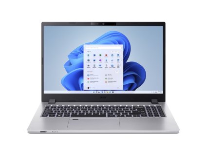 Notebook HP Online Acer TravelMate P2 15 (TMP215-55T-TCO-547Q) INTEL Core 5-120U, 15.6", RAM 16GB, SSD 512GB, Intel UHD Graphics, FPR, Microsoft Windows 11 Pro - stříbrný