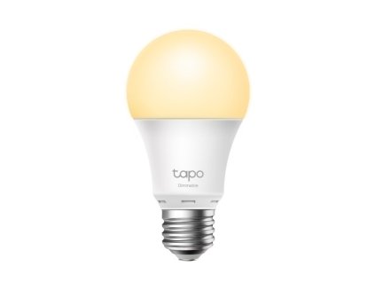 Chytrá žárovka TP-Link Tapo L510E E27, 8,7W, 230V, přes IP, stmívatelná, 2700K