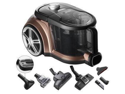 Bezsáčkový vysavač My-concept 4A RADICAL Pet Expert 800 W VP5240n, bronzový