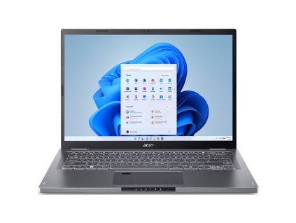Notebook HP Online Acer Aspire 14 (A14-51M-59K1) INTEL Core 5-120U, 14", RAM 16GB, SSD 512GB, Intel Intel Graphics, FPR, Microsoft Windows 11 Home - šedý