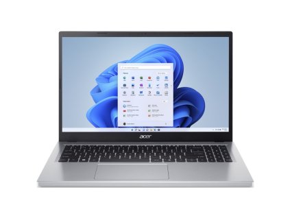 Notebook HP Online Acer Aspire Go 15 (AG15-32P-3249) INTEL Core 3-N355, 15.6", RAM 16GB, SSD 512GB, Intel UHD Graphics, Microsoft Windows 11 Home - stříbrný