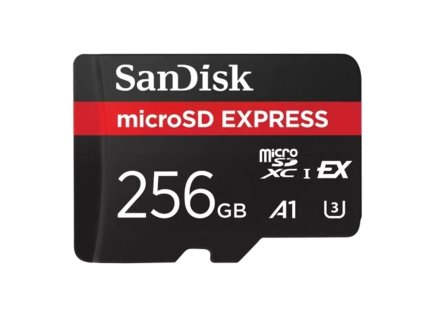 Paměťová karta SanDisk Express microSDXC 256GB UHS-I U3 (880R/650W)