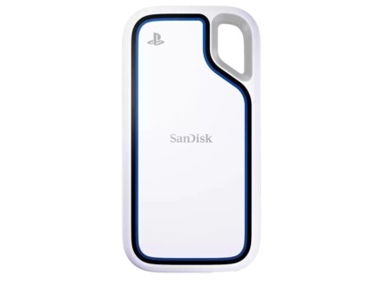 Externí SSD SanDisk Extreme Portable 2TB, PlayStation 5 a PC - bílý