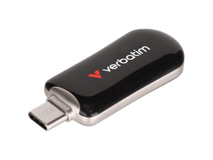 Flash USB Verbatim Plectra 512GB USB-C - černý
