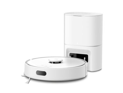 Vysavač TP-Link Tapo RV30 Max Plus White robotický s mopem, výkon 5300 Pa, aut. vyprazdňování
