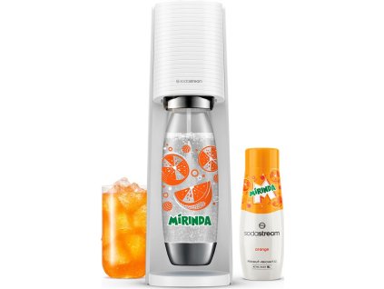 Výrobník sodové vody SodaStream Terra White MIRINDA Mpack
