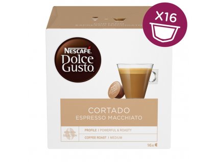 NESCAFÉ Dolce Gusto® Cortado kávové kapsle 16 ks