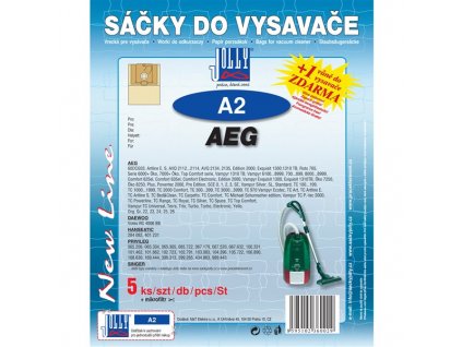 Sáčky do vysavače Jolly A 2 (5+1ks) do vysav. AEG