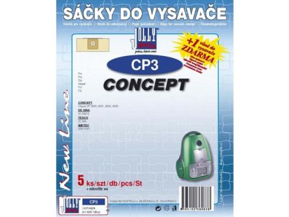 Sáčky do vysavače Jolly CP3 (5ks) pro Concept